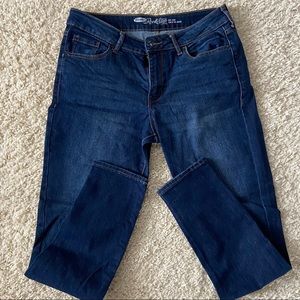 Old Navy dark skinny jeans